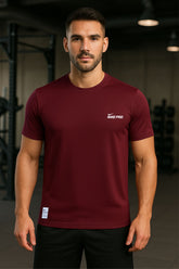 NK Pro Performance Dryfit Tee Maroon – Moisture-Wicking Dryfit Fabric