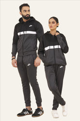NK-Hoodie Warm-UP Grey Unisex Tracksuit