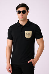 Burbury Black Signature Polo – Premium Dryfit Edition