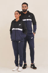 NK-Hoodie Warm-UP Blue Unisex Tracksuit
