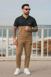 Givchy-Branded Cotton PQ Embroidered Logo Black-Skin Tracksuit