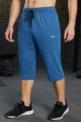 Nikee Embroidered Logo Zinc Cotton Jersey Short