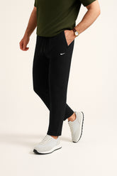 Nikee Men’s Black Cotton PQ Trouser