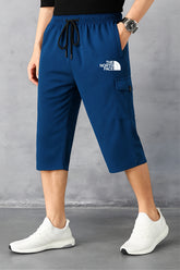 North FC Embroidered Logo Zinc Cotton PQ Black Short