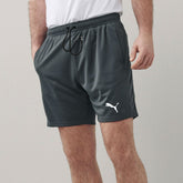 Men Dri-Fit PMA Charcoal Grey Reflector Logo 2-Quarter Short
