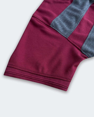 Calven Kleen Men’s Branded Cotton PQ Shirt in Maroon