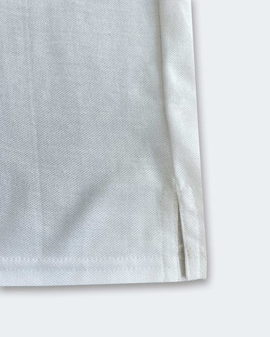 Calven Kleen Men’s Branded Cotton PQ Shirt in White