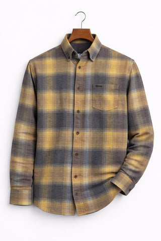 Men Casual Shirt in Wool