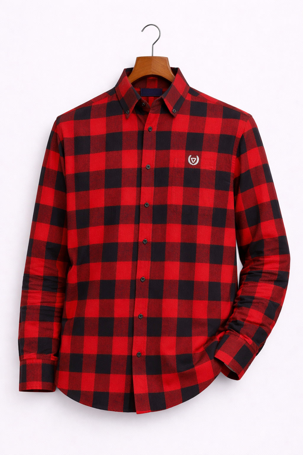 Men Casual Shirt in Wool