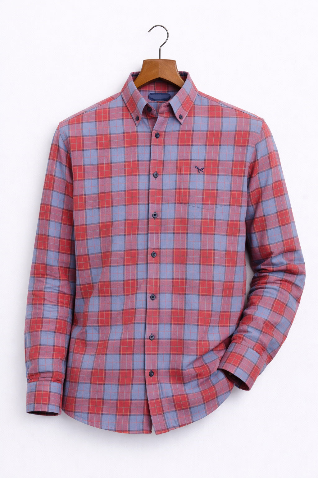 Men Casual Shirt in Wool