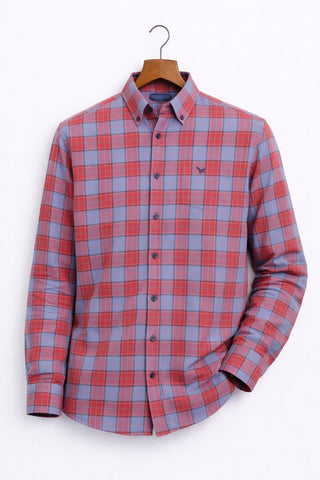 Men Casual Shirt in Wool