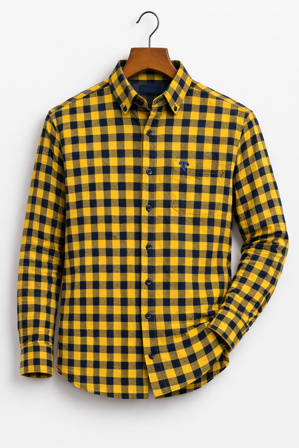Men Casual Shirt in Wool