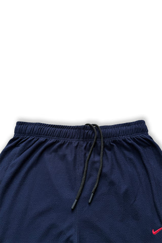 Nikee  Men’s Navy Blue Cotton PQ Trouser