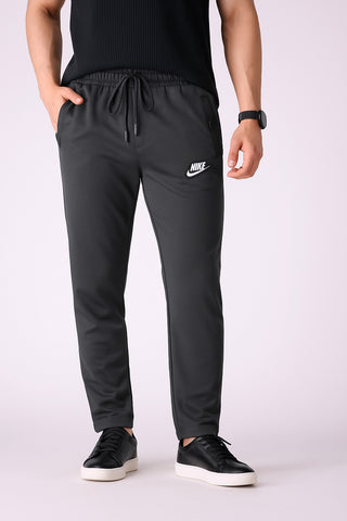 Nikee  Men’s Charcoal Grey Performance Zip Pocket Trouser