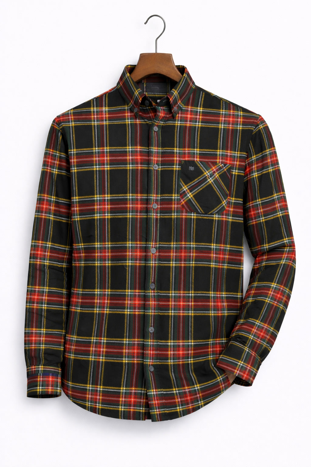 Men Casual Shirt in Wool