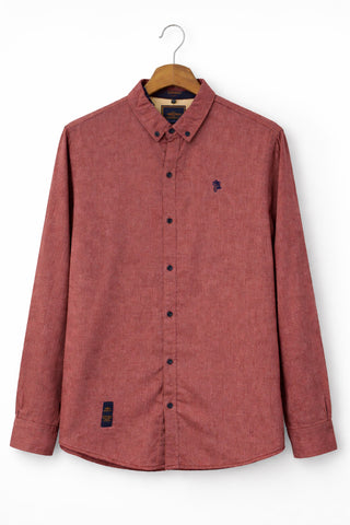 Men Casual Shirt in Wool