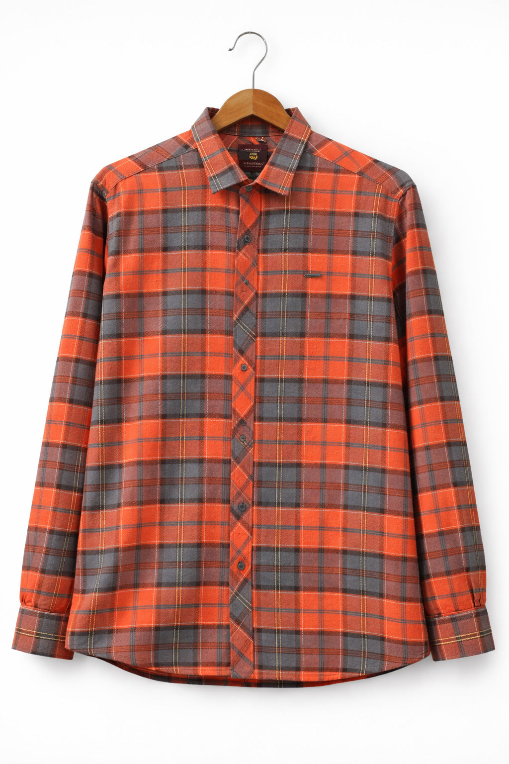 Men Casual Shirt in Wool