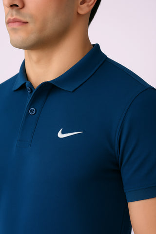 Nikee Men’s Zinc Cotton Polo Shirt