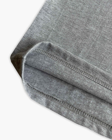 Summer-Ready Style: Breathable Polo Tracksuit in Light Grey