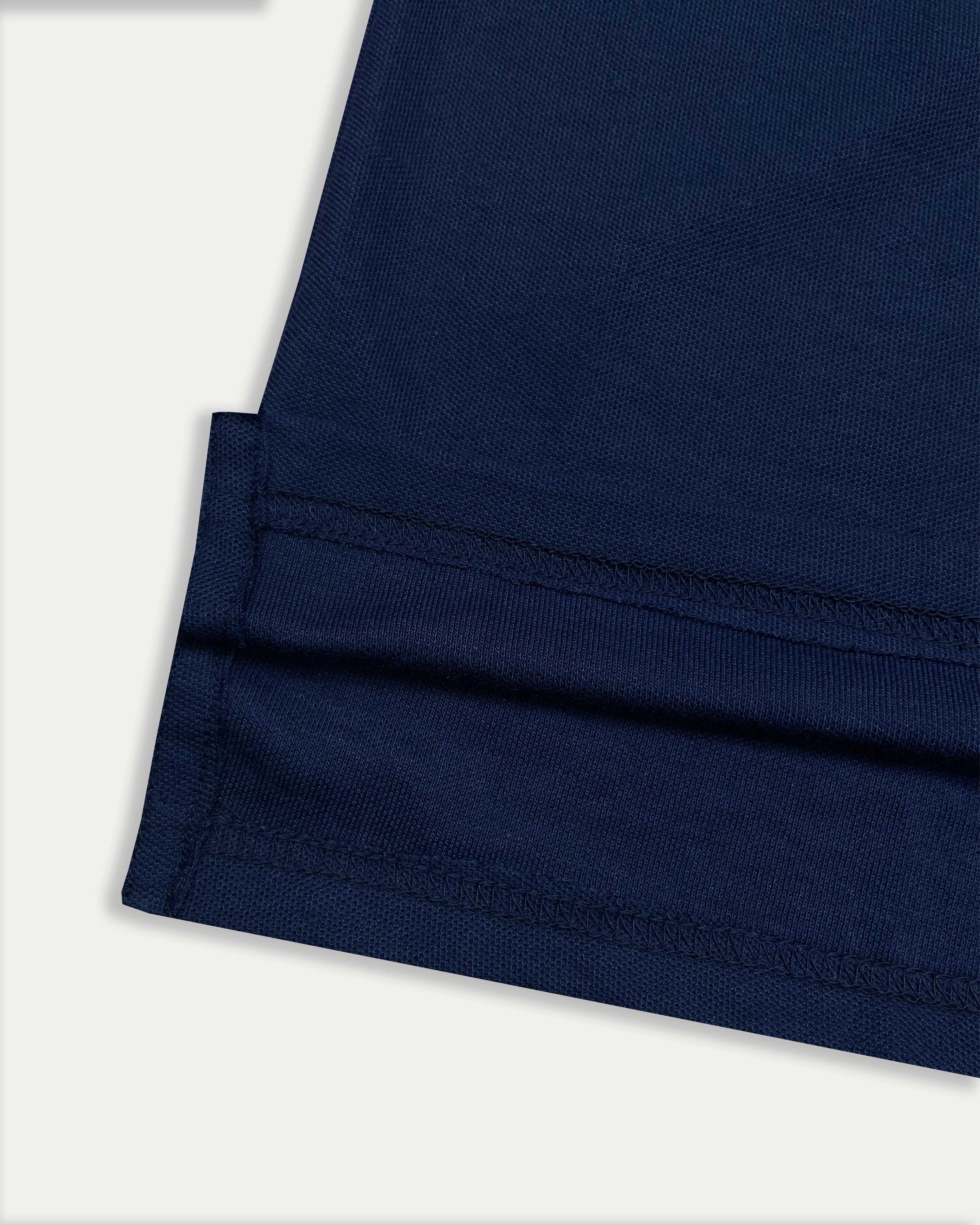 GEP Signature Polo – Modern Colorblock in Red-Blue