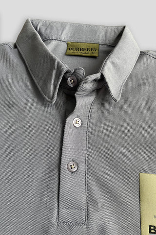 Burbury Grey Signature Polo – Premium Dryfit Edition