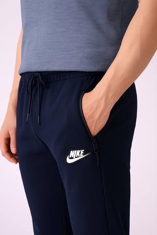 Nikee Men’s Navy Blue Performance Zip Pocket Trouser