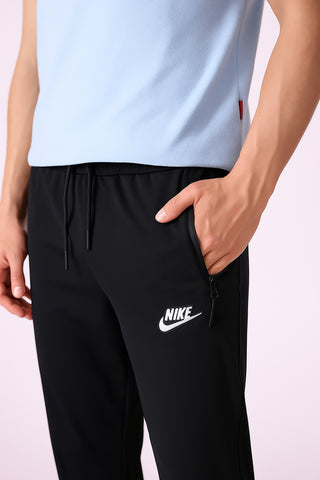 Nikee  Men’s Black Performance Zip Pocket Trouser