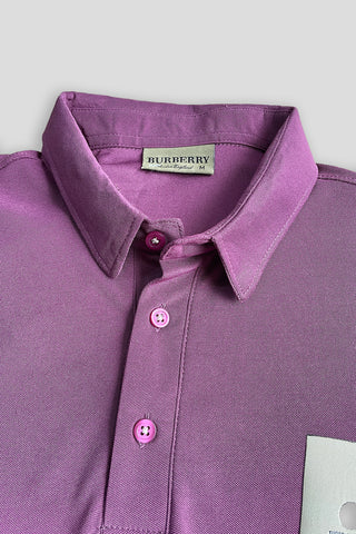 Burbury Purple Signature Polo – Premium Dryfit Edition