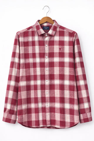 Men Casual Shirt in Wool
