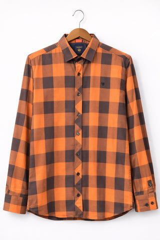 Men Casual Shirt in Wool