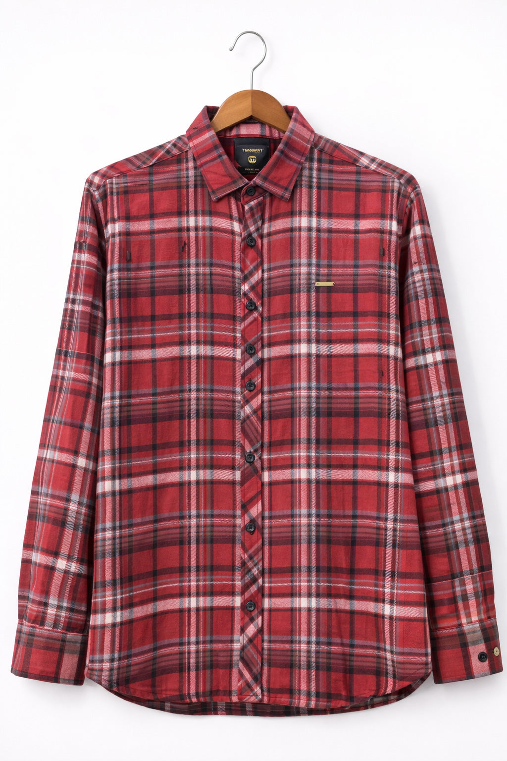 Men Casual Shirt in Wool