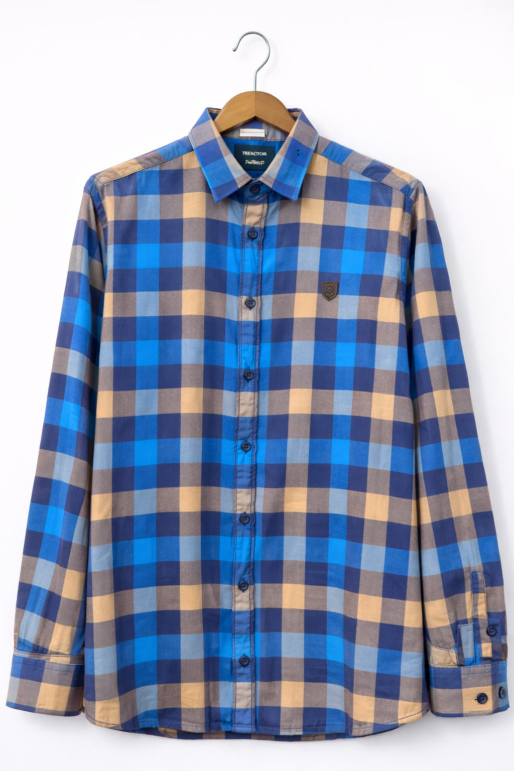 Men Casual Shirt in Wool