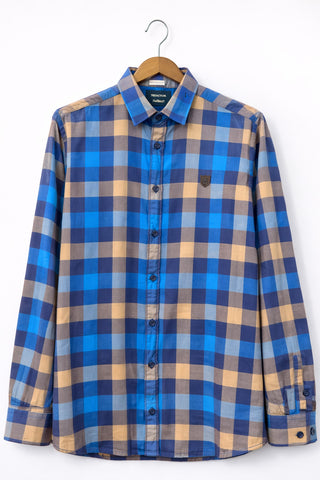 Men Casual Shirt in Wool