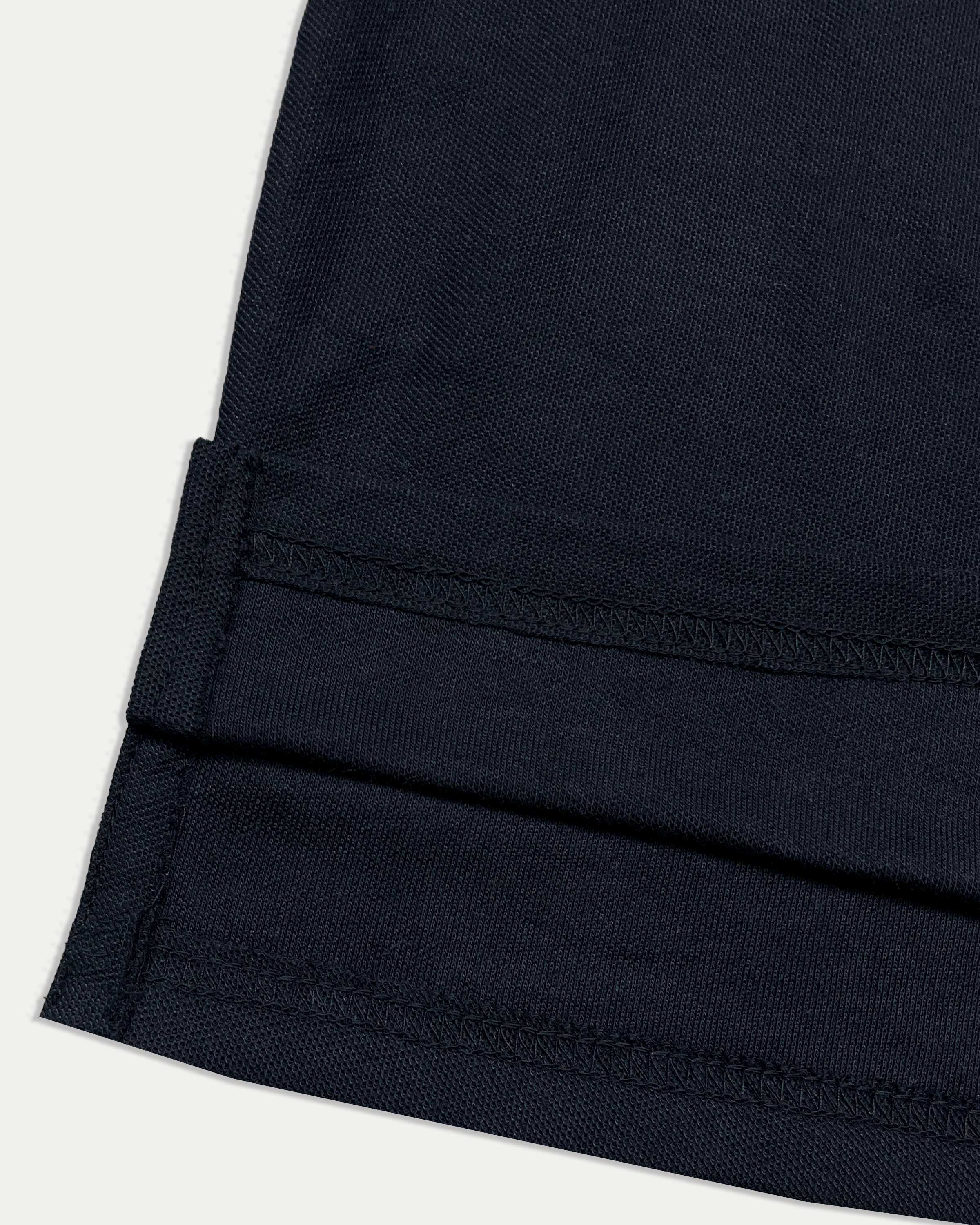 GEP Signature Polo – Modern Colorblock in Mustard-Black
