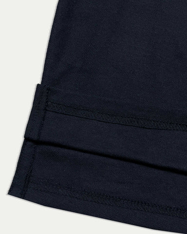 GEP Signature Polo – Modern Colorblock in Mustard-Black