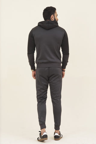 NK-Hoodie Warm-UP Grey Tracksuit