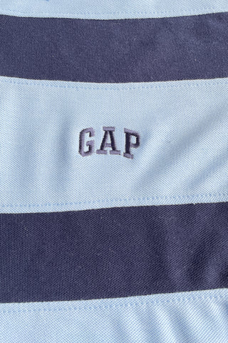 GAP Cotton PQ Embroidered Logo Sky Blue-Navy Blue Tracksuit