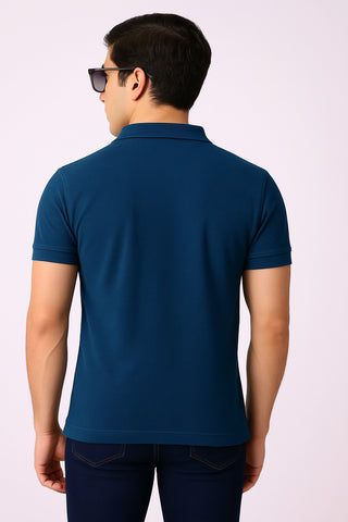 Nikee Men’s Zinc Cotton Polo Shirt