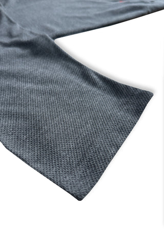 Nikee  Men’s Charcoal Grey Cotton PQ Trouser