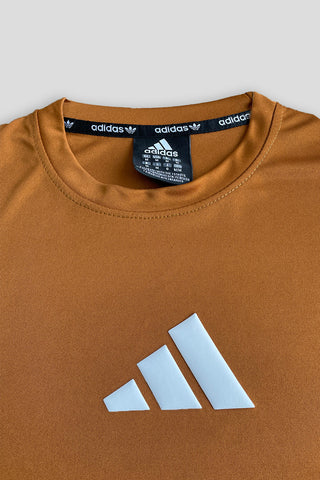 Adi Performance Dryfit Tee Mustard – Moisture-Wicking Dryfit Fabric