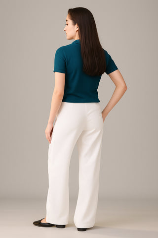 Nikee Women's Zinc Cotton Polo Shirt