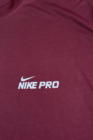 NK Pro Performance Dryfit Tee Maroon – Moisture-Wicking Dryfit Fabric