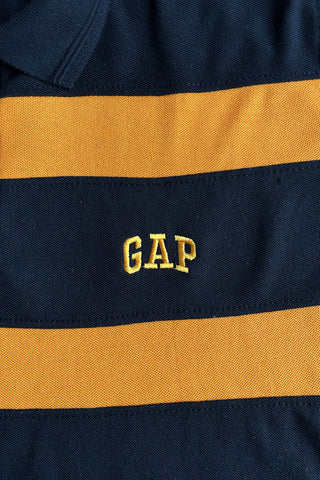 GAP Cotton PQ Embroidered Logo Black-Mustard Tracksuit