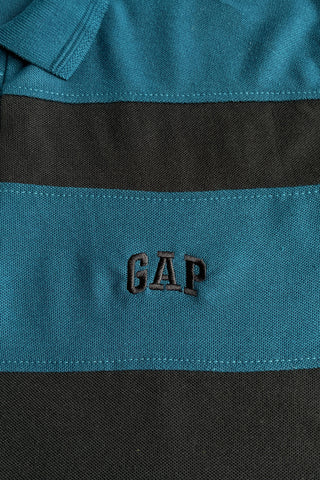 GAP Cotton PQ Embroidered Logo Zinc-Black Tracksuit