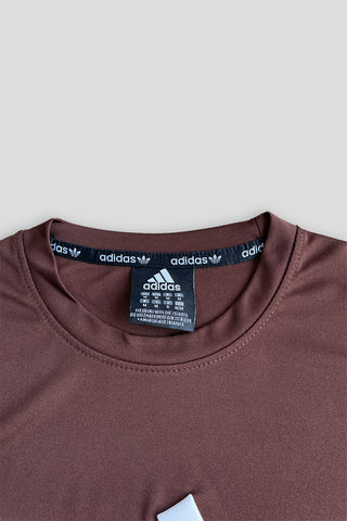 Adi Performance Dryfit Tee Brown– Moisture-Wicking Dryfit Fabric