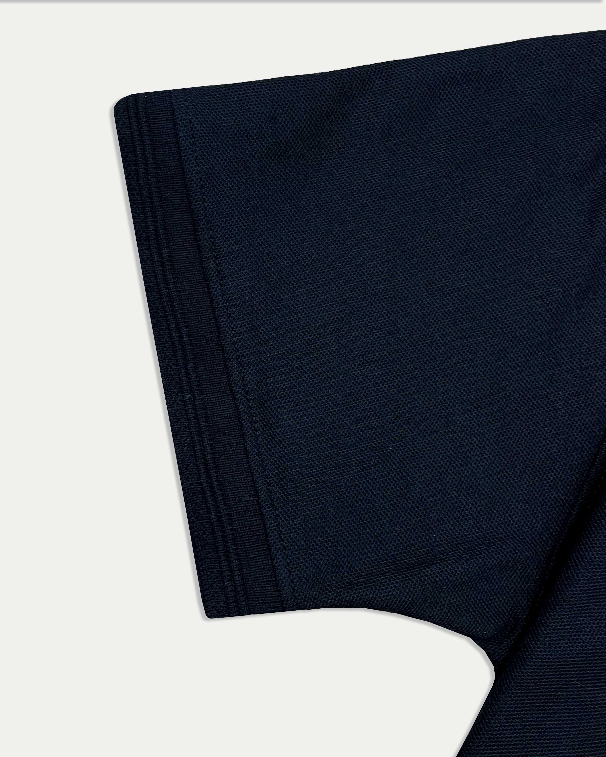 GEP Signature Polo – Modern Colorblock in Mustard-Black