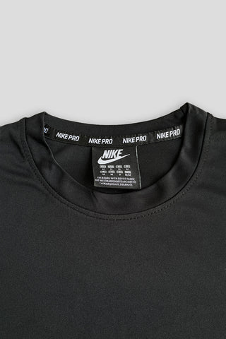 NK Pro Performance Dryfit Tee Black – Moisture-Wicking Dryfit Fabric