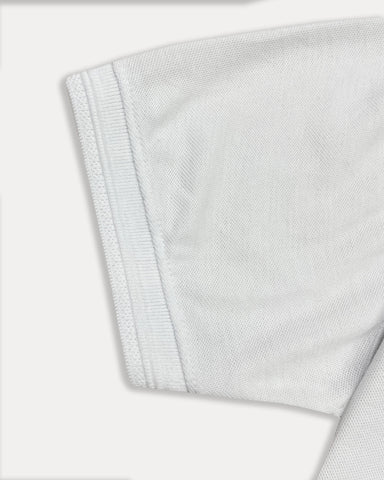 GEP Signature Polo – Modern Colorblock in Brown-White