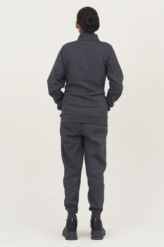Tomy-Mockneck Warm-UP Grey Tracksuit