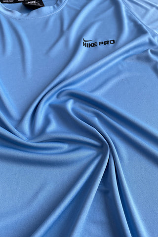 NK Pro Performance Dryfit Tee Sky Blue – Moisture-Wicking Dryfit Fabric
